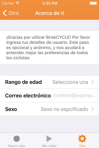 BriskCYCLE screenshot 4