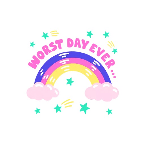 Worst Day Ever! Stickers