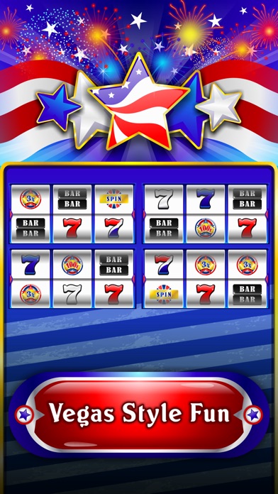 RED WHITE AND BLUE SLOTS - FREE PLAY SLOT MACHINE 1.12 IOS CASINO RED WHITE AND BLUE SLOTS - FREE PLAY SLOT MACHINE 1.12 IOS