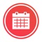 A personalized calendar that allows you to record notes and events with handwritten text