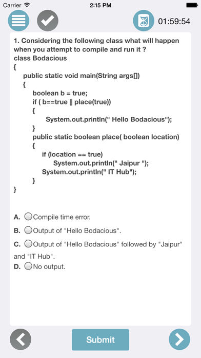How to cancel & delete Bodacious Java Exam Simulator from iphone & ipad 3