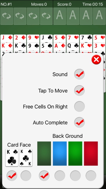 Classic FreeCell Solitaire Card Game screenshot-3