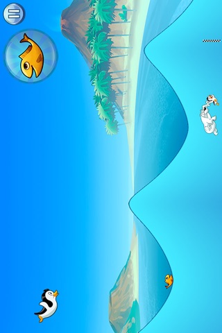 Racing Penguin: Slide and Fly! screenshot 4