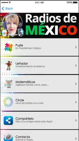 Game screenshot Radios de Mexico apk