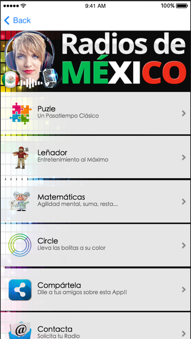 How to cancel & delete Radios de Mexico from iphone & ipad 2