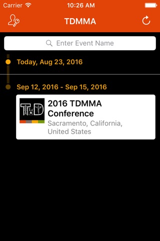 TDMMA Conference screenshot 2