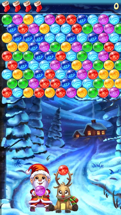 Jolly Christmas Bubble Shooter