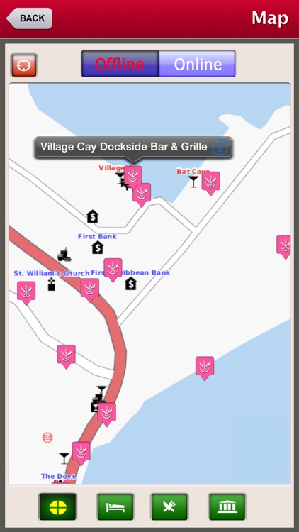 British Virgin Island Offline Map Travel Explorer