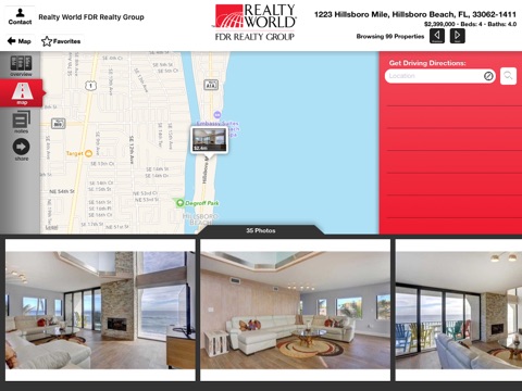Realty World FDR Realty Group for iPad screenshot 3
