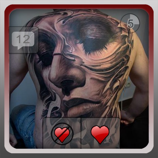 Tattoo Critic - Like Tattoos and Rate Tattoo Designs Icon