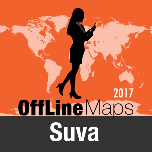 Suva Offline Map and Travel Trip Guide icon