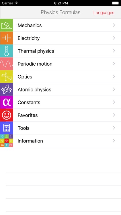 Physics Formulas