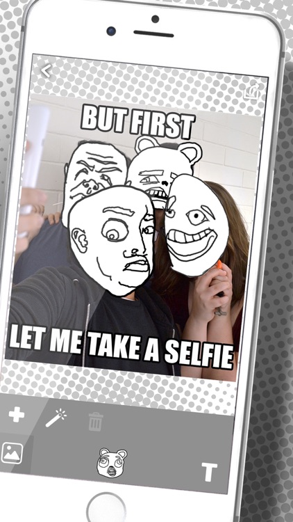 Troll Face – Meme Generator Photo Editor and Text on Photos For Viral Pics on Social Networks