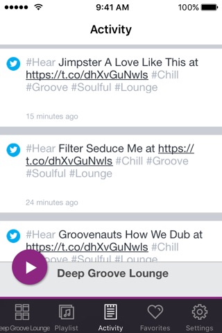 Deep Groove Lounge screenshot 2
