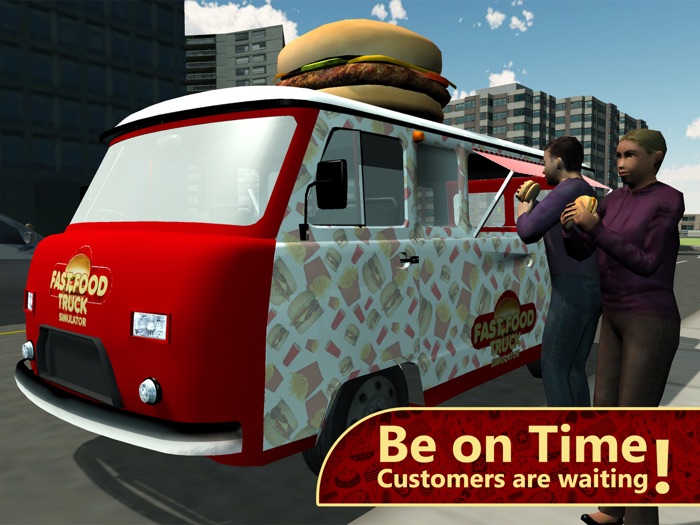 Fast Food Truck Simulator – Semi food lorry driving and parking simulation game
