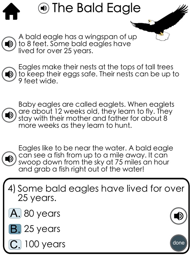 Reading Comprehension Passages with Multiple Choice Question(圖2)-速報App