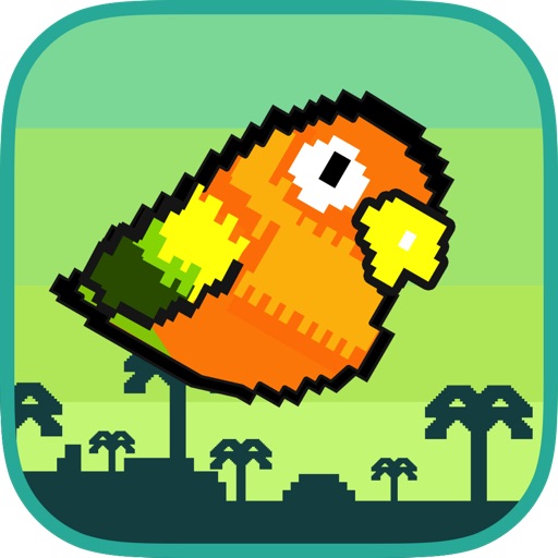 Flappy Parrot - Tap Obstacle Flyer Icon