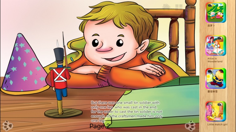 Steadfast Tin Soldier - Interactive Book - iBigToy