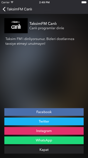 TaksimFM Radio(圖4)-速報App