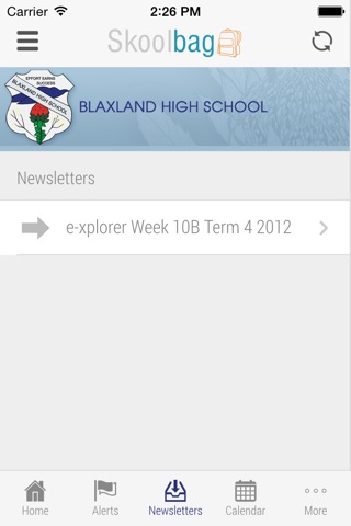 Blaxland High School - Skoolbag screenshot 4