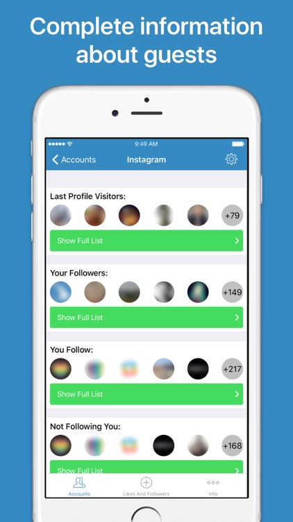 Social Spy – assistant for your social accounts