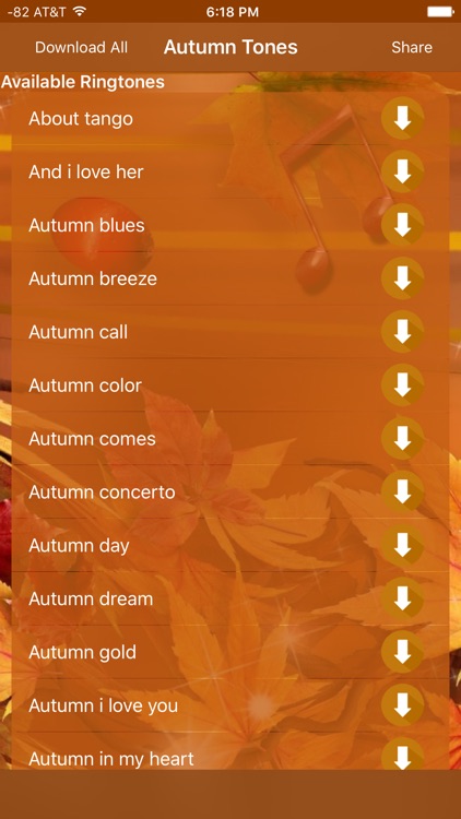 99 Autumn Ringtones HQ Tones