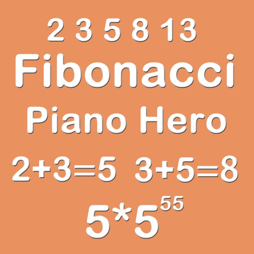 Piano Hero Fibonacci 5X5 - Playing With Piano Music And Merging Number Block