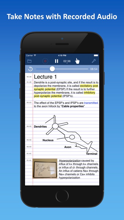 AudioNote Lite - Notepad and Voice Recorder