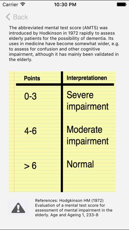 Abbreviated Mental Test Score (AMTS)