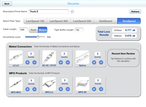 cCalc Tools by CommScope screenshot 3