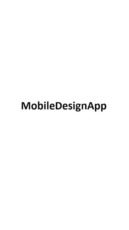 Mobile Design App Emulator