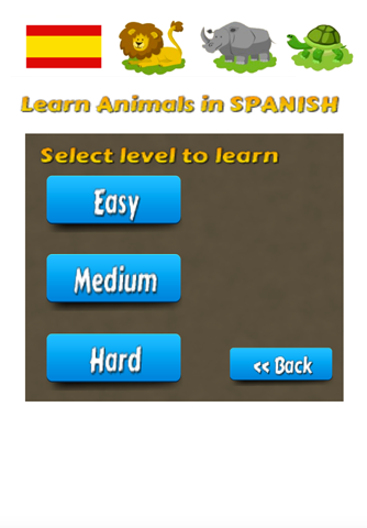 Learn Animals in Spanish Language screenshot 3