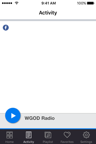 Скриншот из WGOD Radio