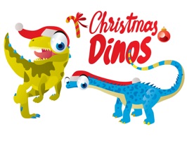 Christmas Dinos Big Eye Collection Stickers Mania