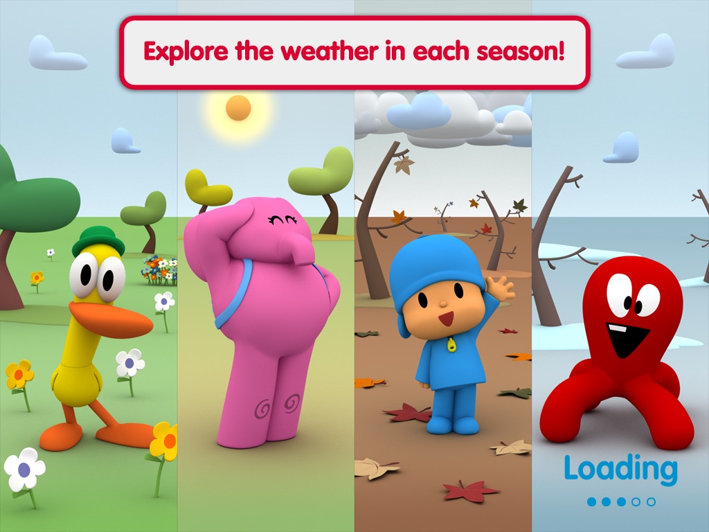 Pocoyo Playset - Weather & Seasons screenshot 2