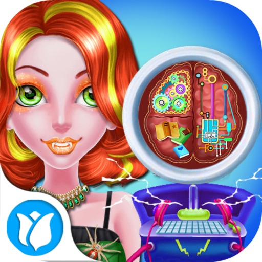 Magic Witch's Brain Surgery - Vampire Surgeon Salon/Cerebral Operation Games For Kids