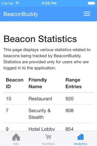 Unisys Beacon Buddy screenshot 2
