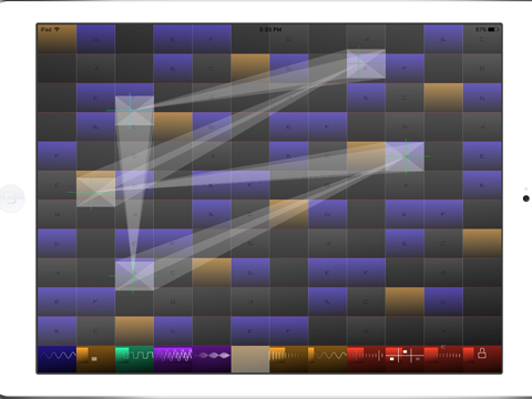 Music Pad Pro: Portable music synthesizer. screenshot 4