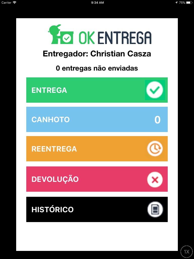 OkEntrega screenshot 2