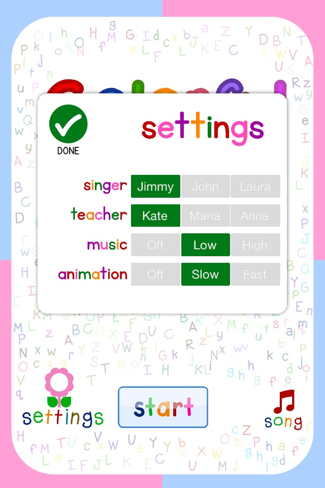 Colorful ABC English Alphabets screenshot 2