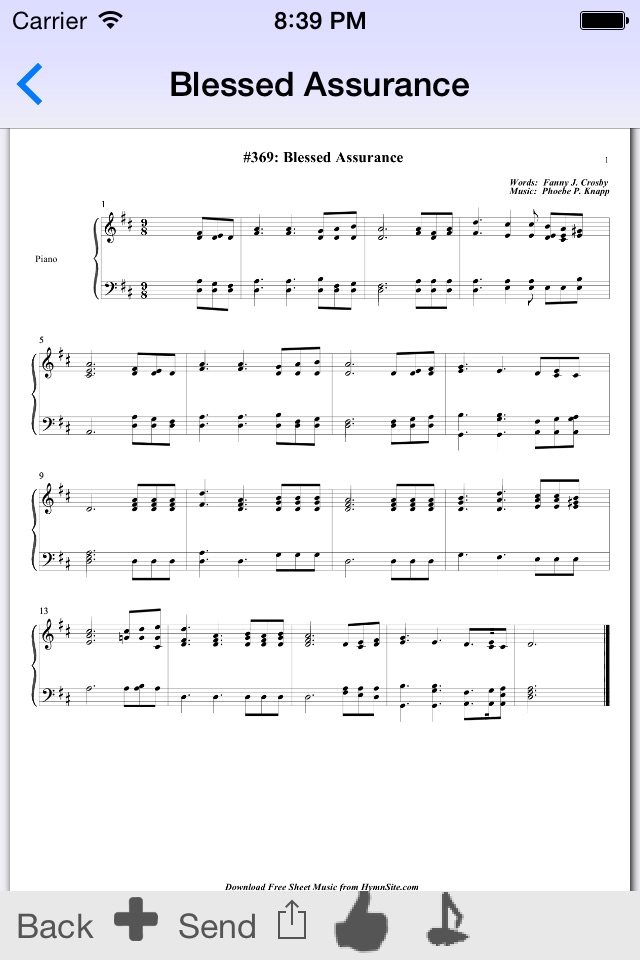 Christian music Score Premium screenshot 3