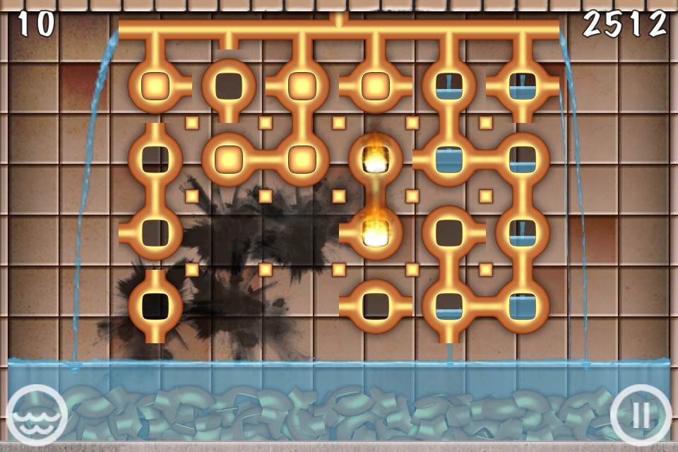 Fire, Water & Pipes! Lite. screenshot 3