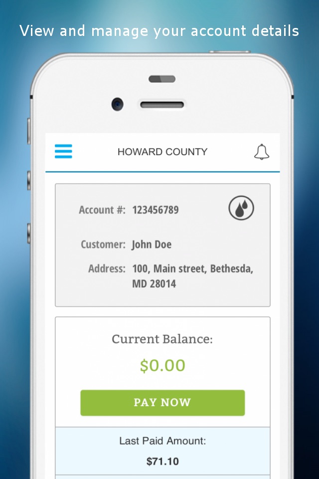 Howard County Utilli screenshot 2