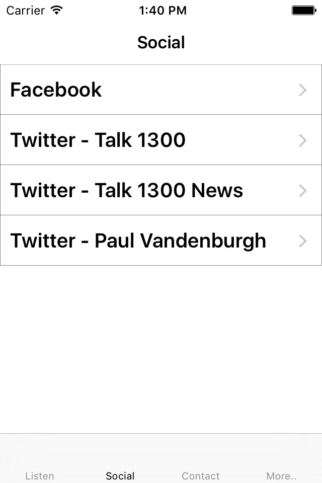 TALK 1300 & 98.7 screenshot 2