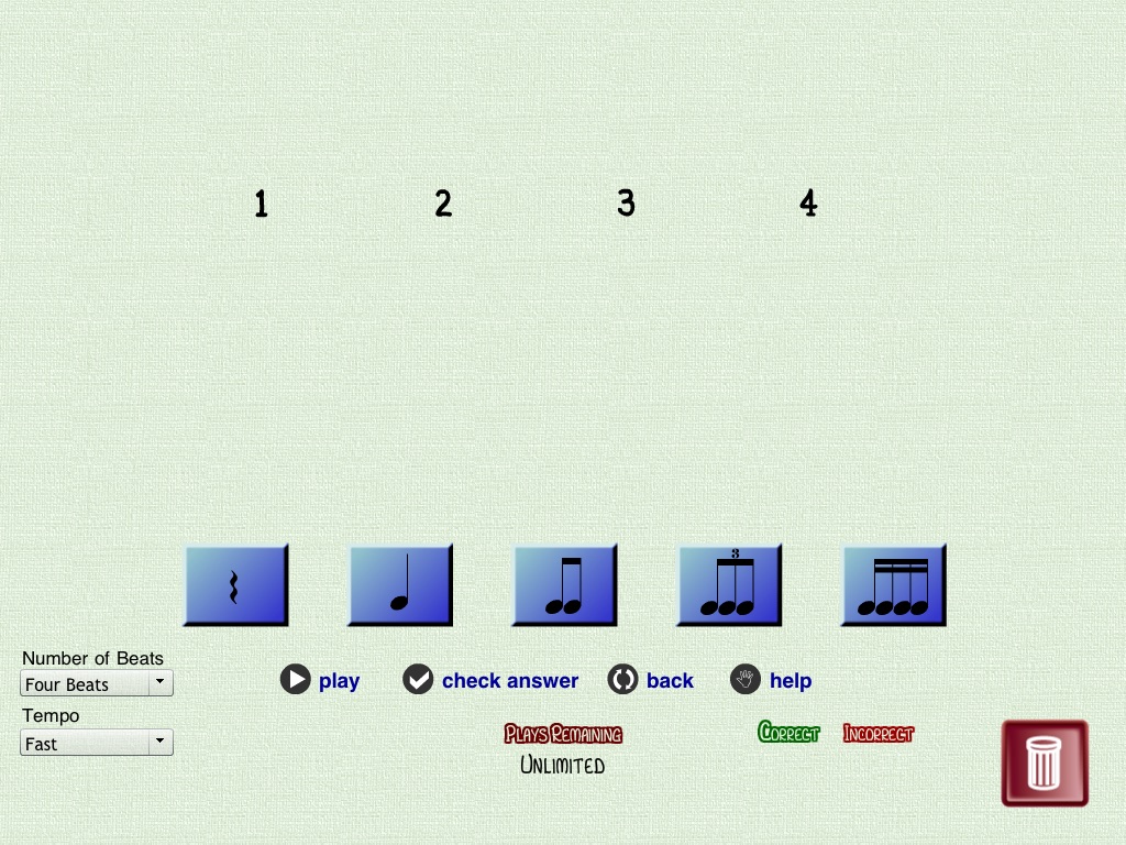 Rhythmic Dictation screenshot 2