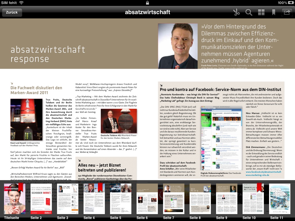 absatzwirtschaft screenshot 3