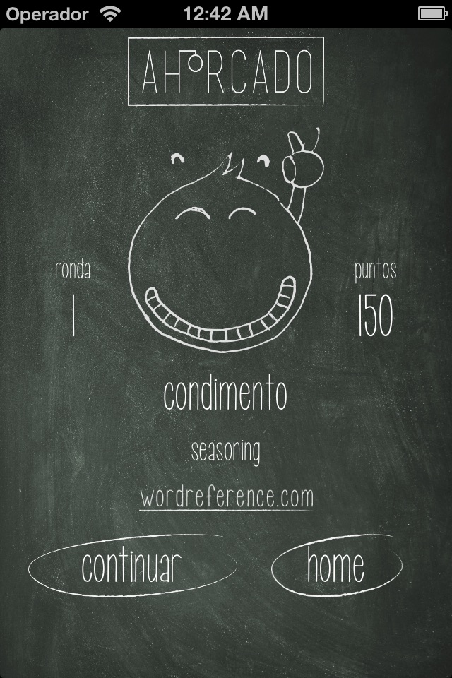 Hangman for Spanish learners screenshot 4