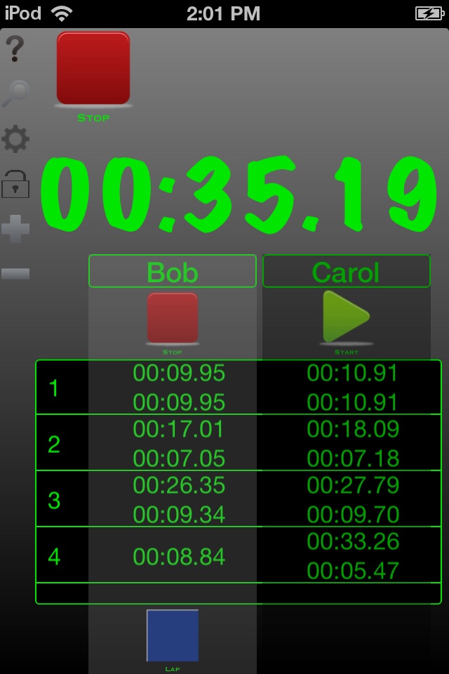 MultiTrack Stat! screenshot 2