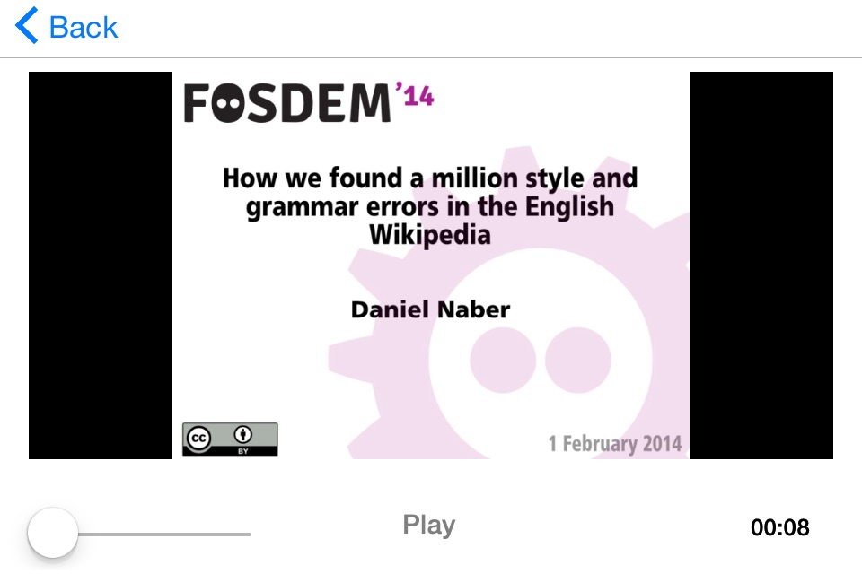 FOSDEM-ORG screenshot 3