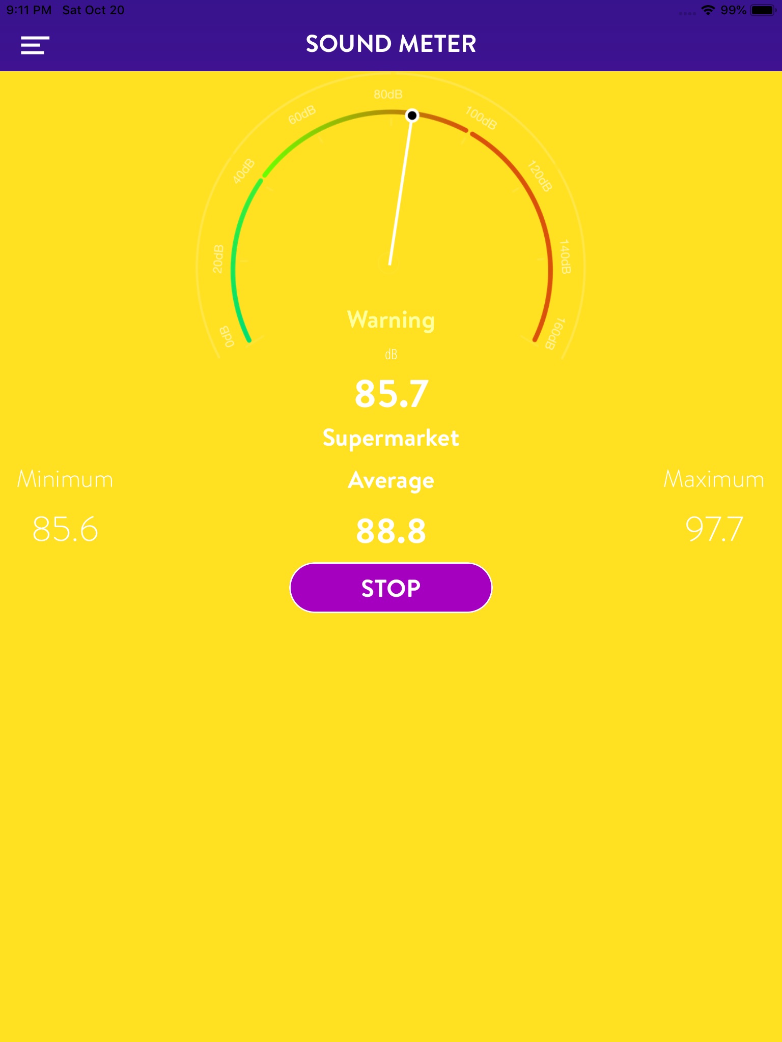 Sound Meter (Noise Detector) screenshot 2